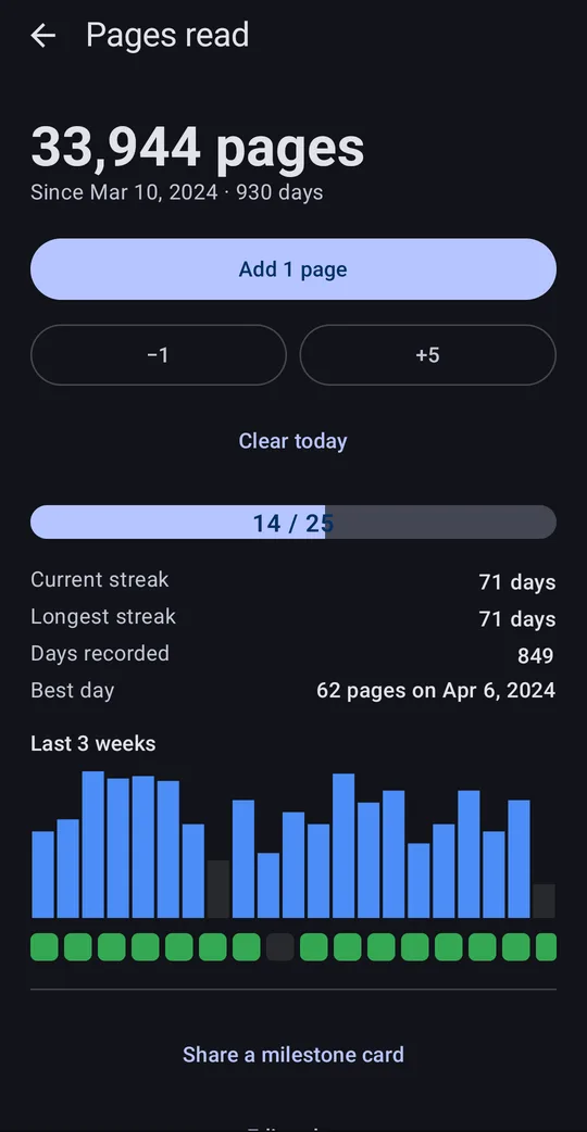 Lifetime Stats: Tally Counter on Google Play, screen 2